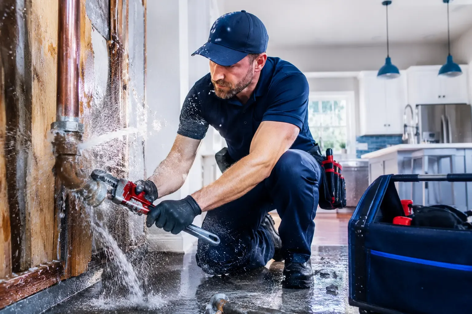 Local emergency pipe repair professionals in Elkville, IL